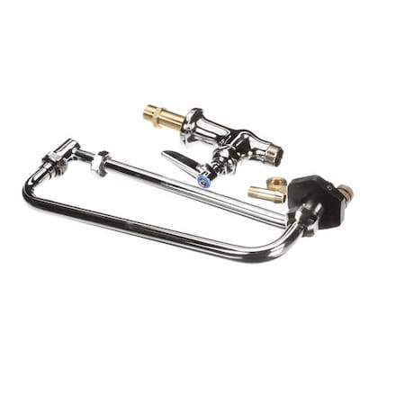 T&S Brass Pot Filler, Deck Mount, Single Temp, 24 Double-Jo B-0591